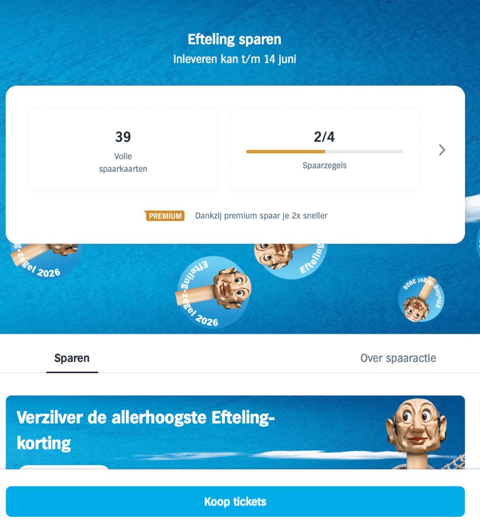 Efteling spaarzegels - Nog 39 boekjes!, Albert Heijn, Verzenden