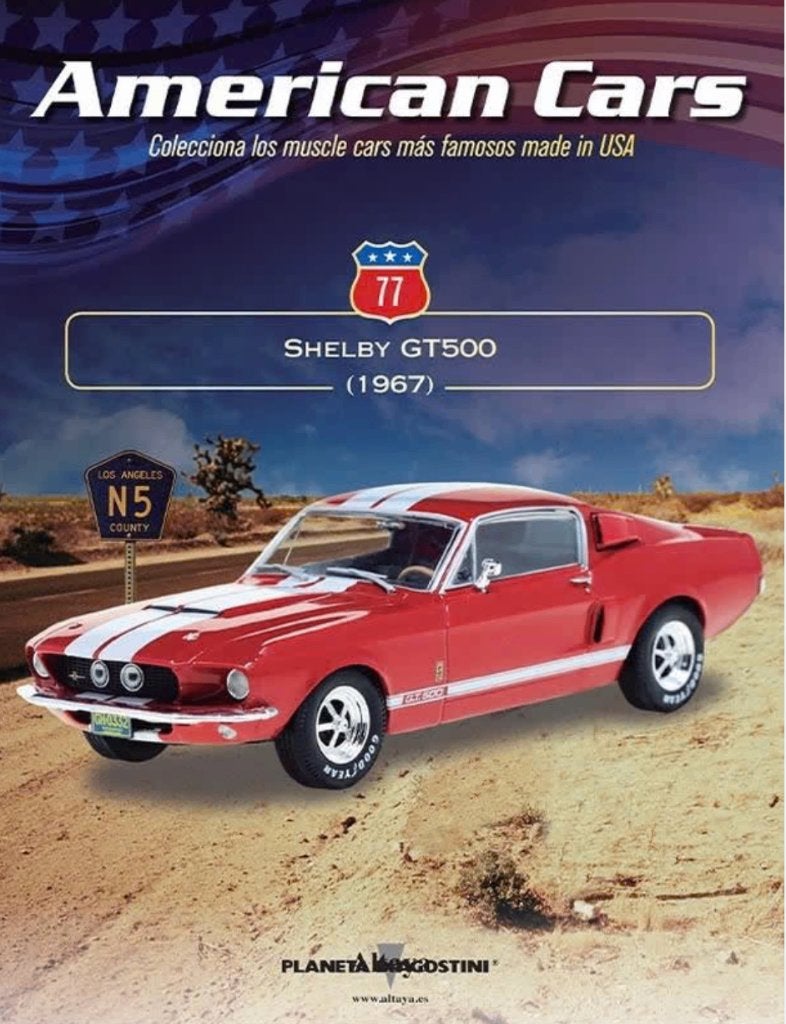 Ford Mustang Shelby GT500 '67 1/43 ALTAYA American cars # 77, Hobby en Vrije tijd, Modelauto's | 1:43, Verzenden, Nieuw, Auto