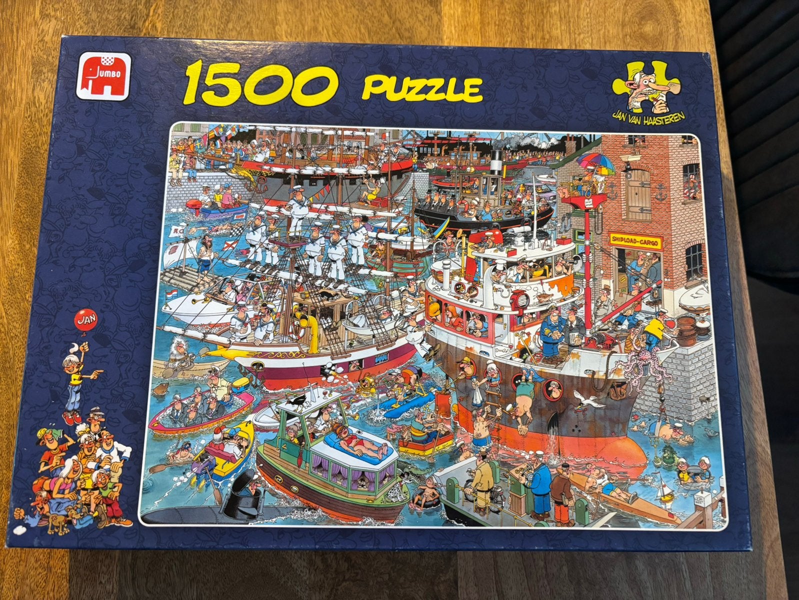 Jan van Haasteren - de Haven, Ophalen of Verzenden, 500 t/m 1500 stukjes, Zo goed als nieuw