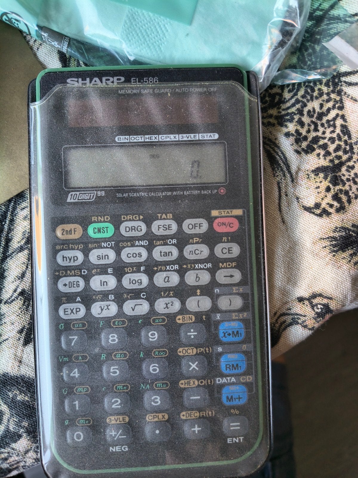 sharp calculator, Ophalen of Verzenden, Zo goed als nieuw