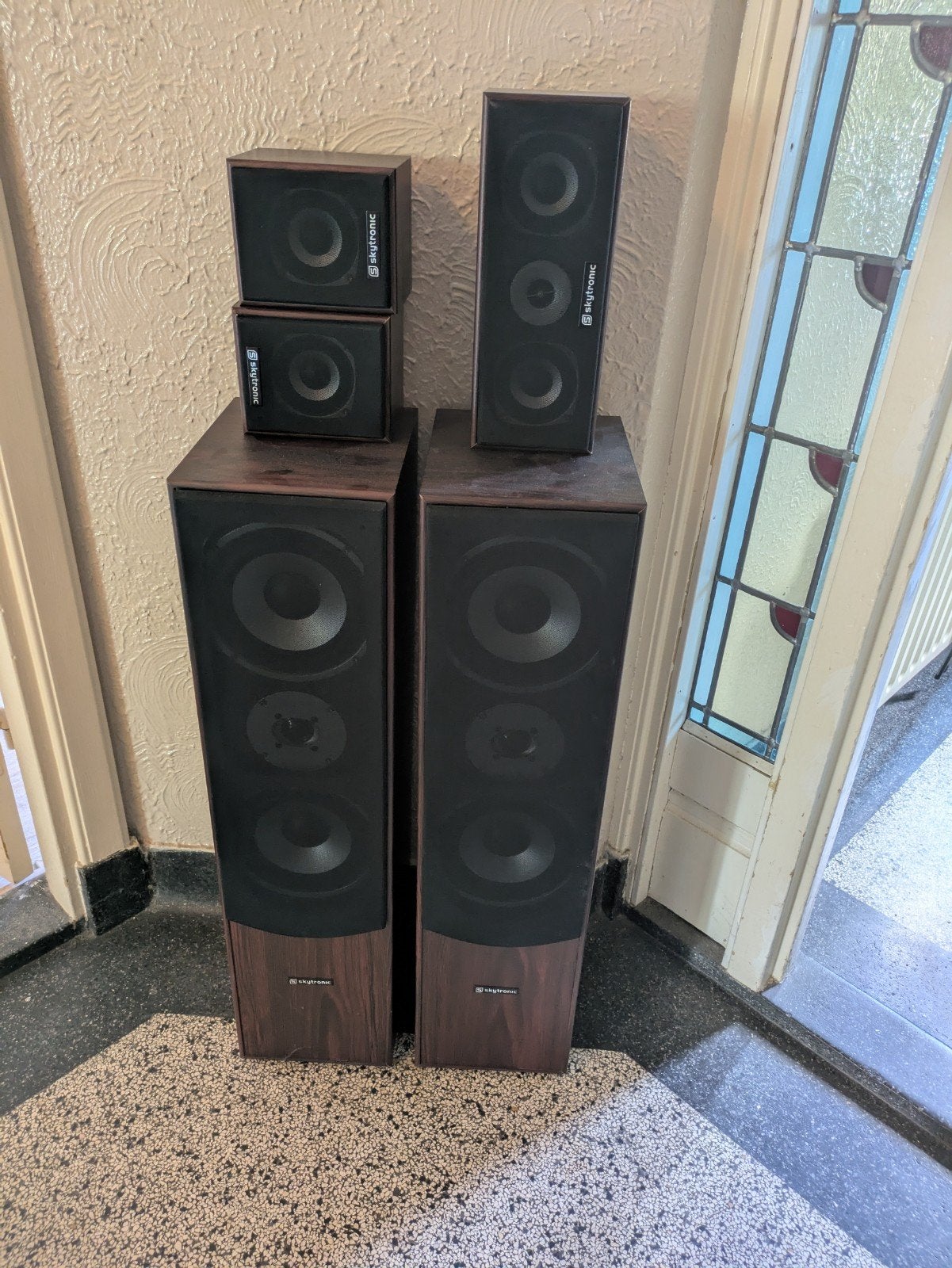 SkyTronic 5.0  - geluidinstallatie - Muziekbox, 70 watt of meer, 5.1-systeem, Overige spelers, Ophalen