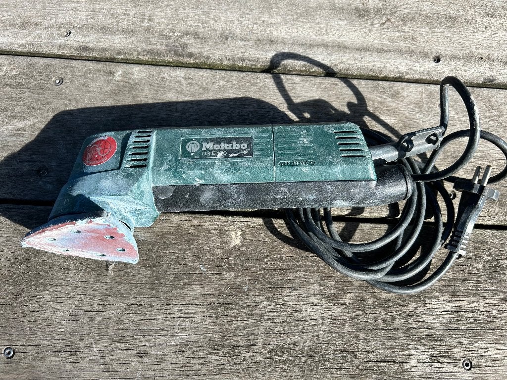 Metabo DS E 170 Multischuurmachine, Ophalen of Verzenden, Gebruikt, Minder dan 600 watt, Vlakschuurmachine