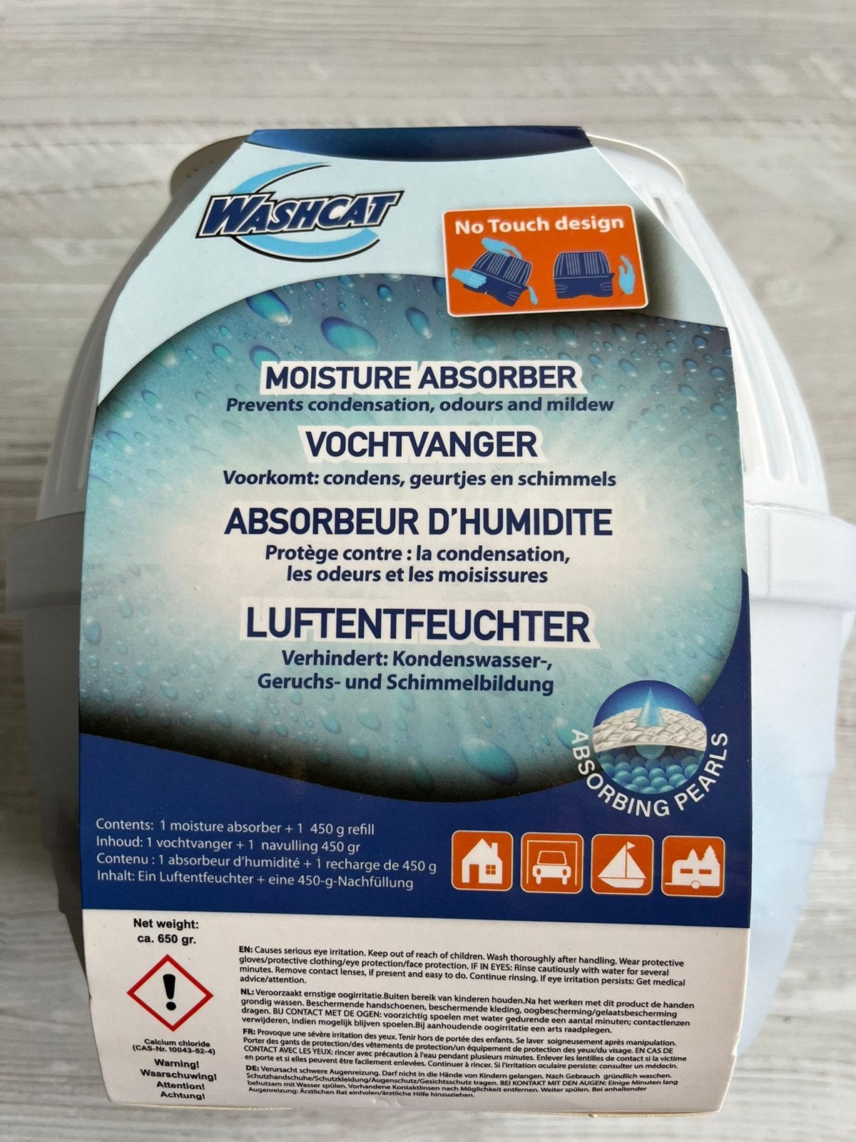 Washcat Vochtvanger - Voorkomt condens en schimmel, Ophalen of Verzenden, Nieuw