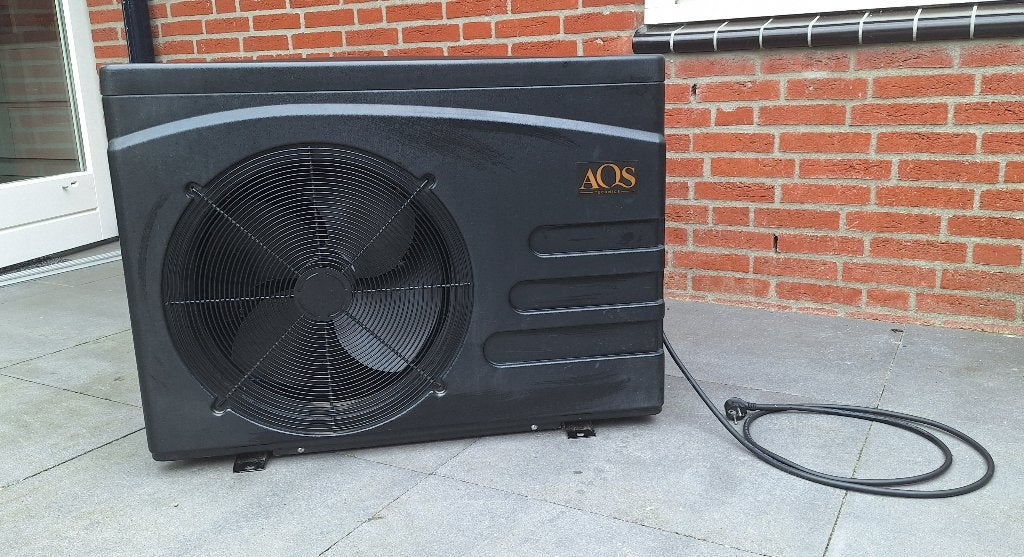 zwembad warmtepomp inverter 8kW, Ophalen, Zo goed als nieuw, Verwarming