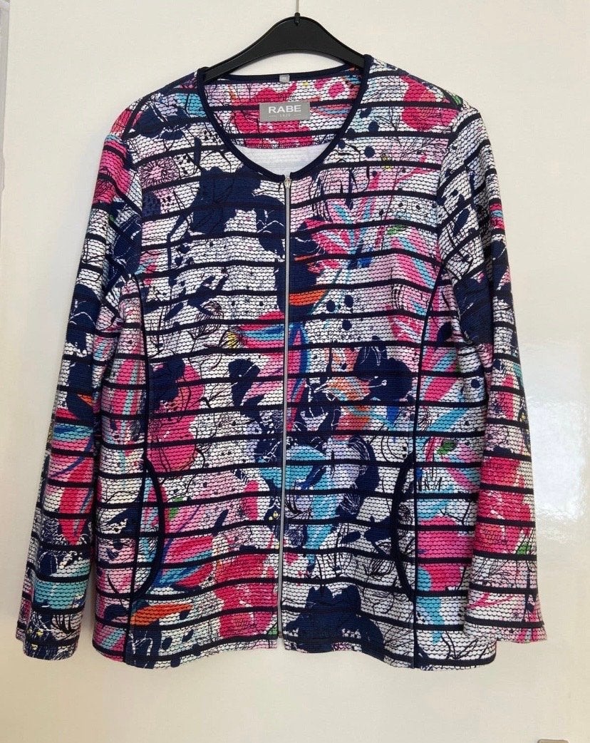 RABE vestjasje met rits - Zo goed als nieuw. Maat 48, Kleding | Dames, Ophalen of Verzenden, Zo goed als nieuw, Maat 46/48 (XL) of groter