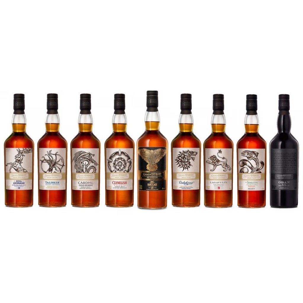 Whiskeyset Game of Thrones, Ophalen, Nieuw