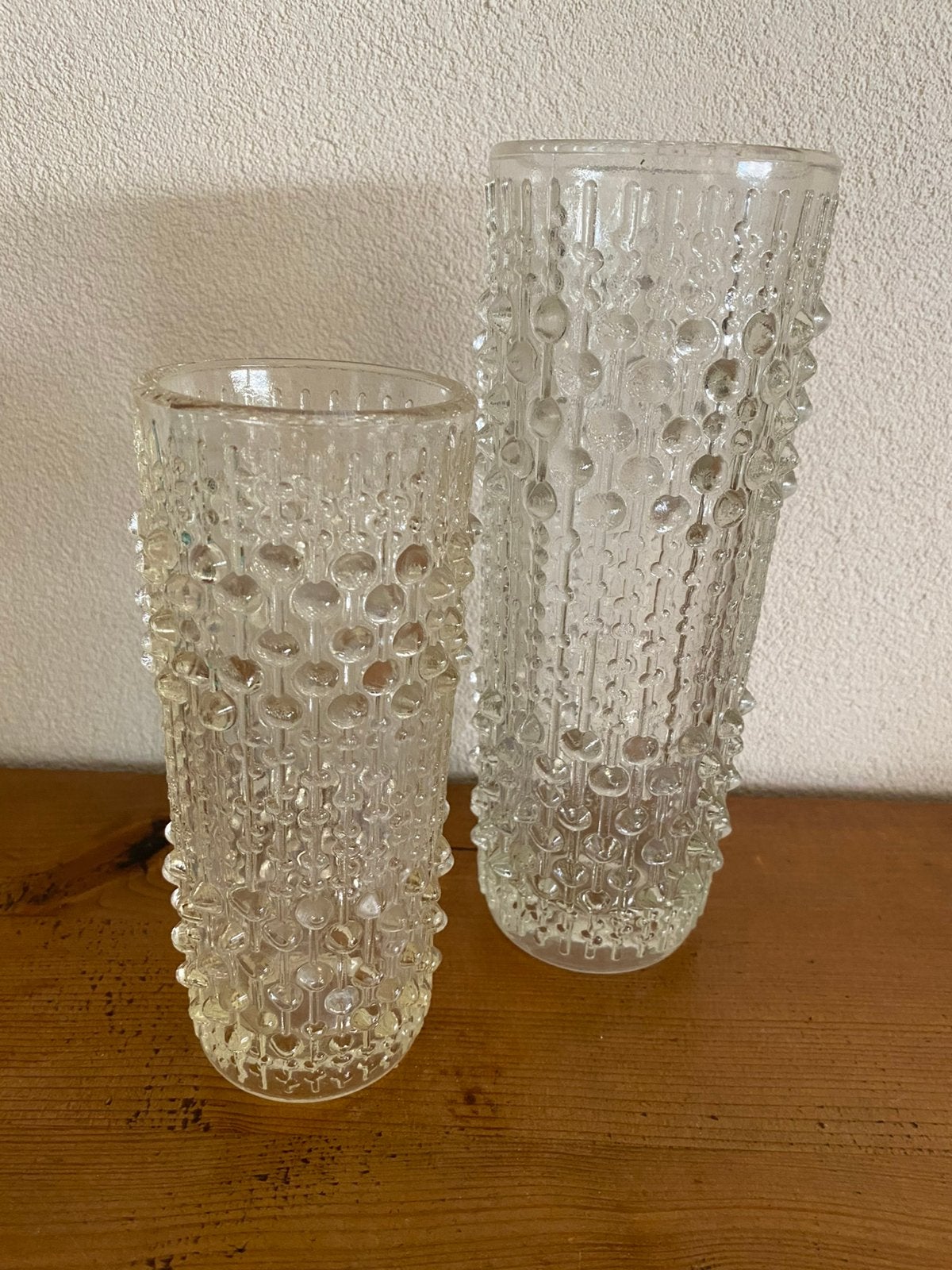 Candlewax vazen Frantisek Peceney, Ophalen of Verzenden, Gebruikt, Glas