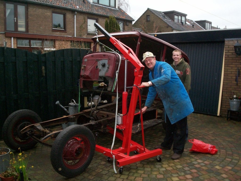 WERKPLAATSKRAAN., Auto diversen, Autogereedschap, Ophalen, Zo goed als nieuw