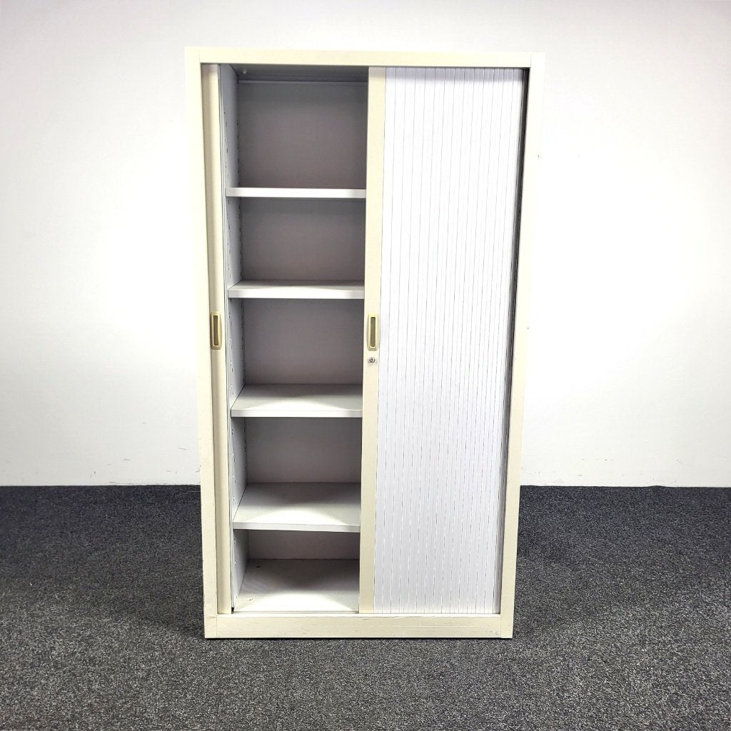 Archiefkast - Crème/ Wit | 180 x 100 x 40,5 cm 25244, Ophalen, Gebruikt, 50 tot 100 cm, 150 tot 200 cm