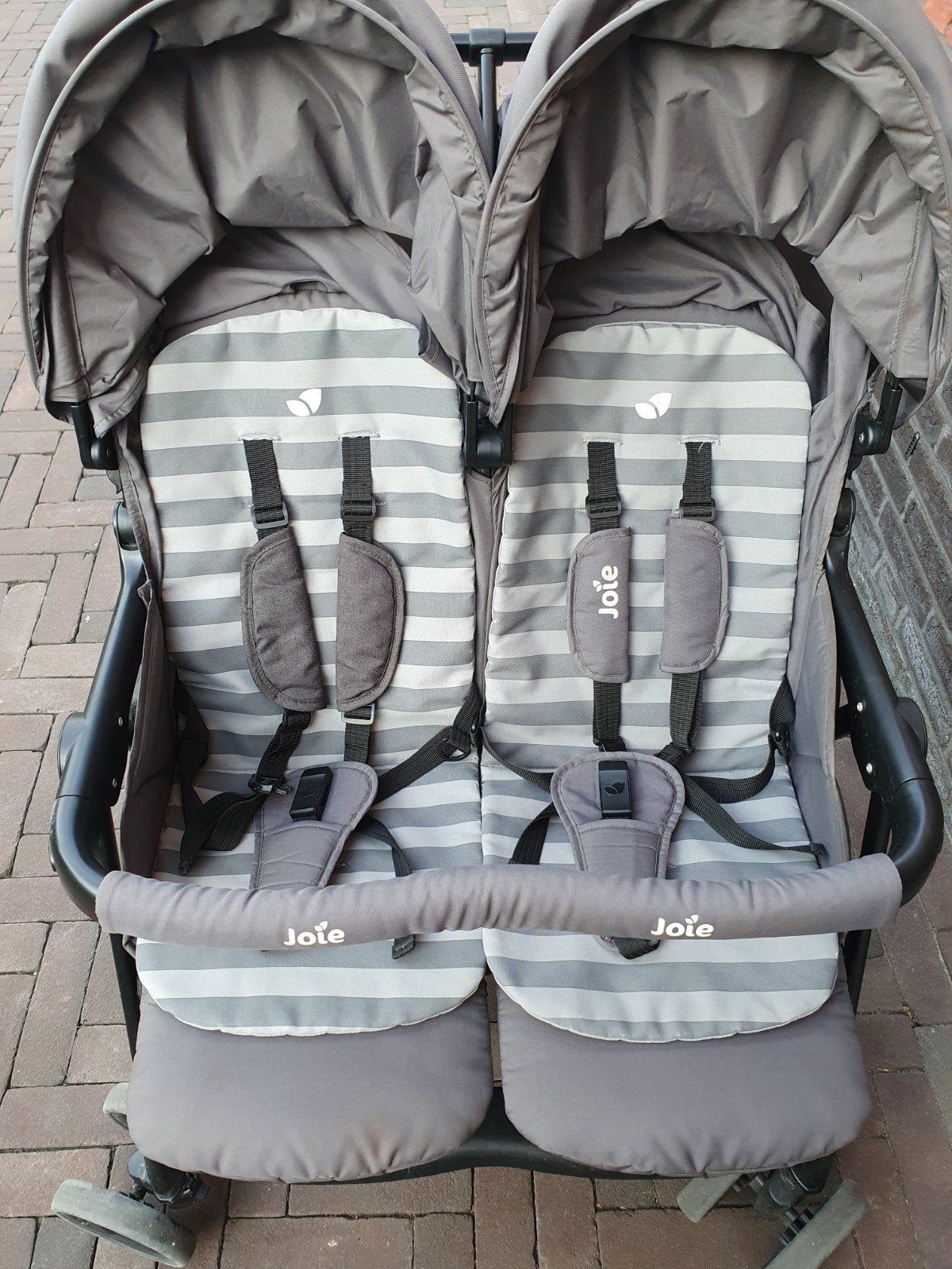 Joie Evalite Duo Buggy - Lichtgewicht Tweelingwagen, Ophalen