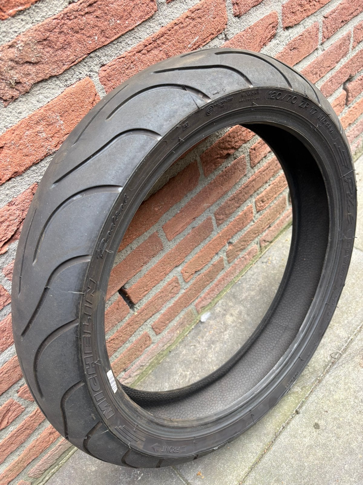 Voorband michelin pilot power 2ct 120-70-17, Ophalen of Verzenden