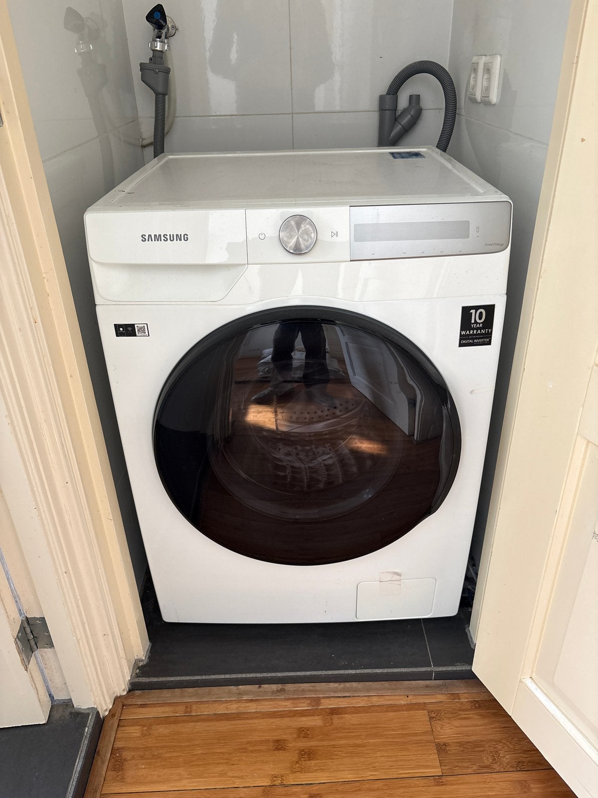 Ik betaal €40 - Defecte Samsung Quickdrive wasmachine, Ophalen, 1200 tot 1600 toeren, 8 tot 10 kg, Voorlader