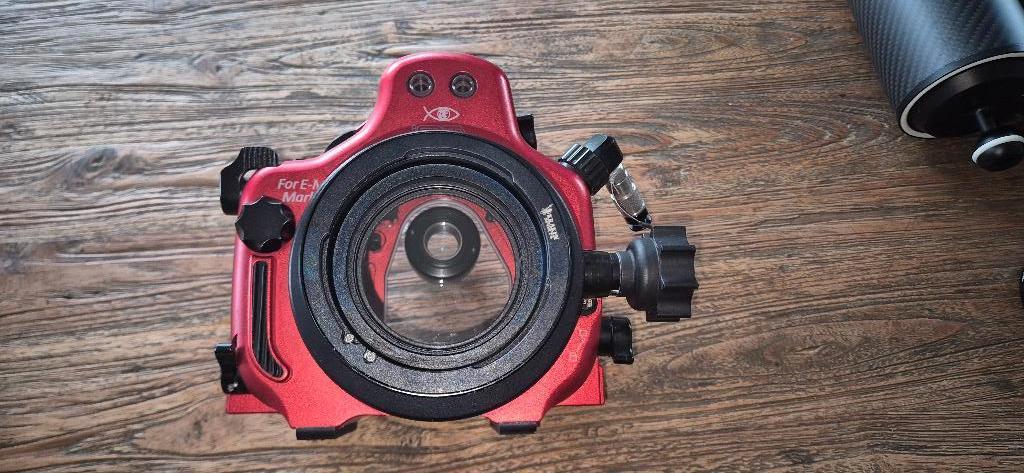 Olympus Isotta Onderwater camera set, Watersport en Boten, Ophalen, Zo goed als nieuw, Onderwaterhuis of Camera