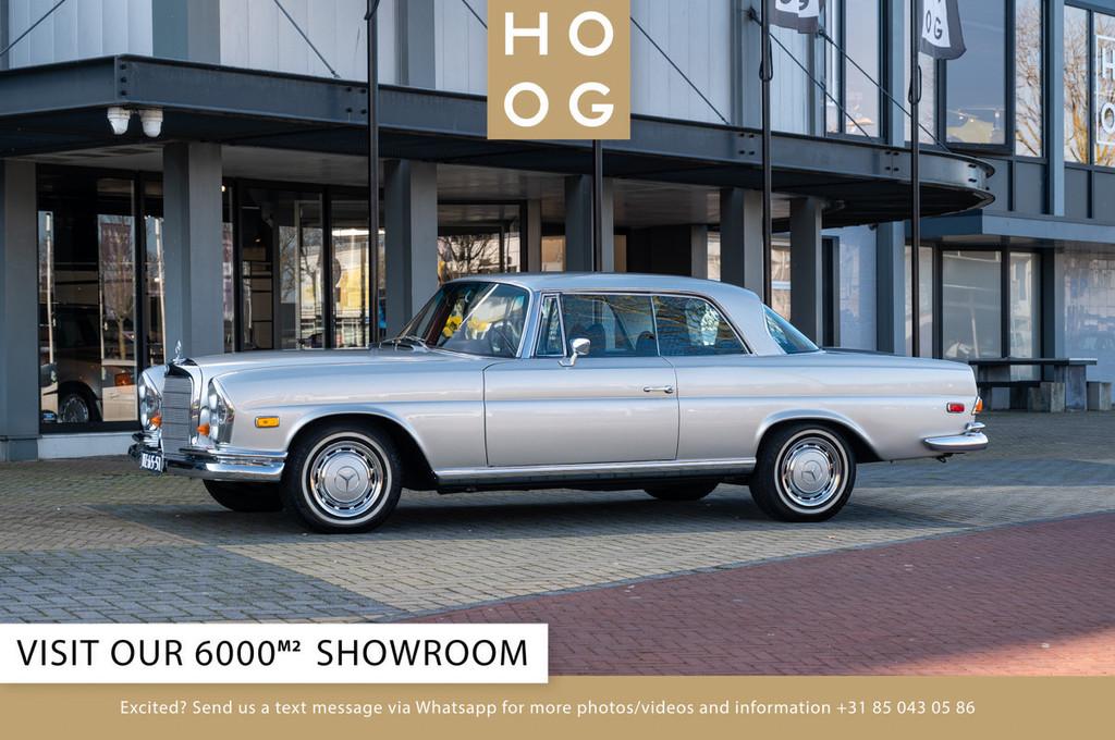 Mercedes-Benz S-Klasse 280 SE Coupé ( W111 ) (bj 1970), Auto's, Automaat, Zwart, 160 pk, Bedrijf