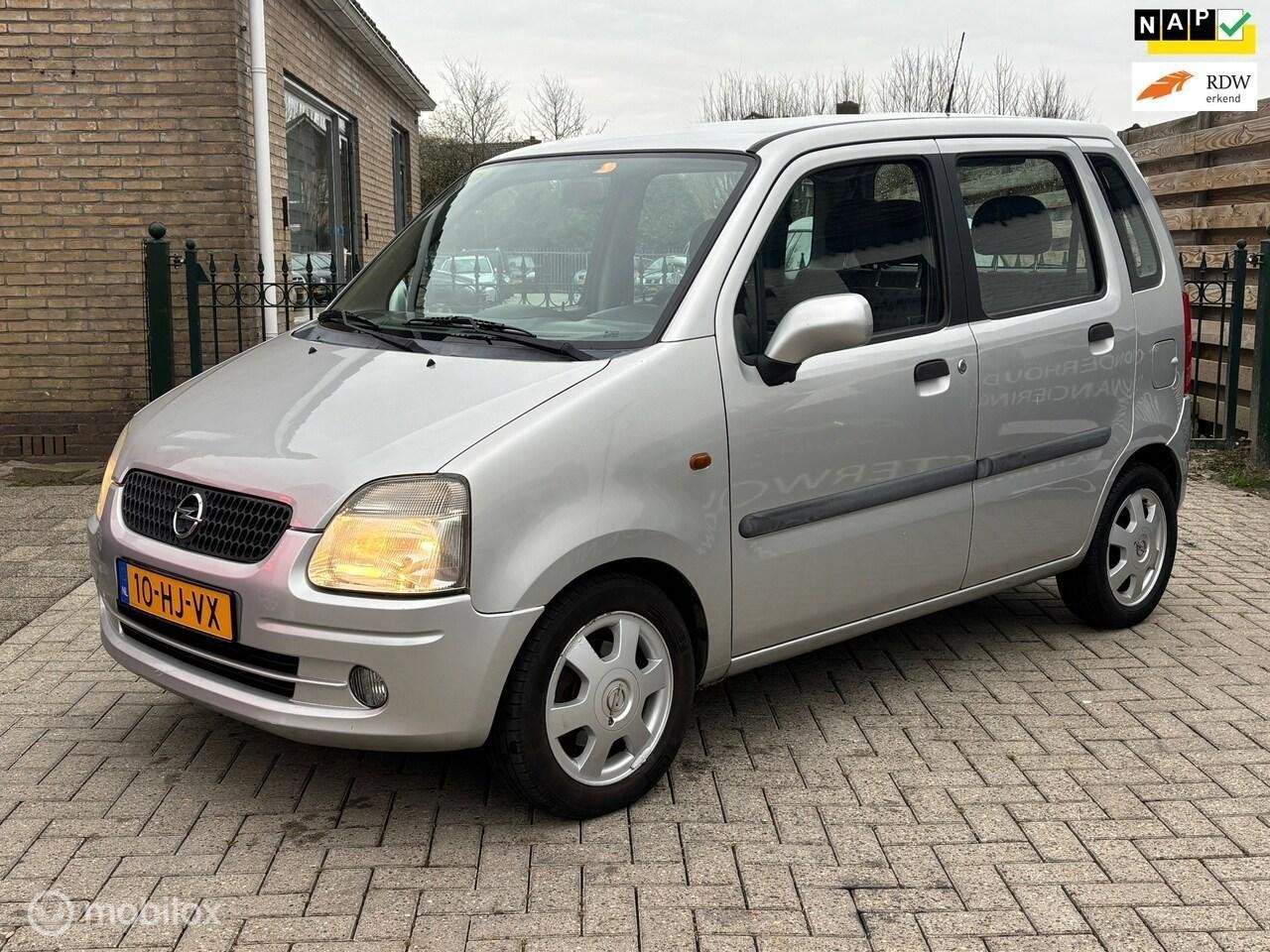 Opel Agila 1.2-16V Elegance | airco | 5drs | nieuwe apk | tr, 15 km/l, Gebruikt, 31 €/maand, Origineel Nederlands