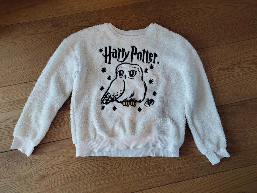 Trui Harry Potter / Hedwig  van Wizarding World maat 134-140, Kinderen en Baby's, Ophalen of Verzenden, Gebruikt, Meisje, Trui of Vest