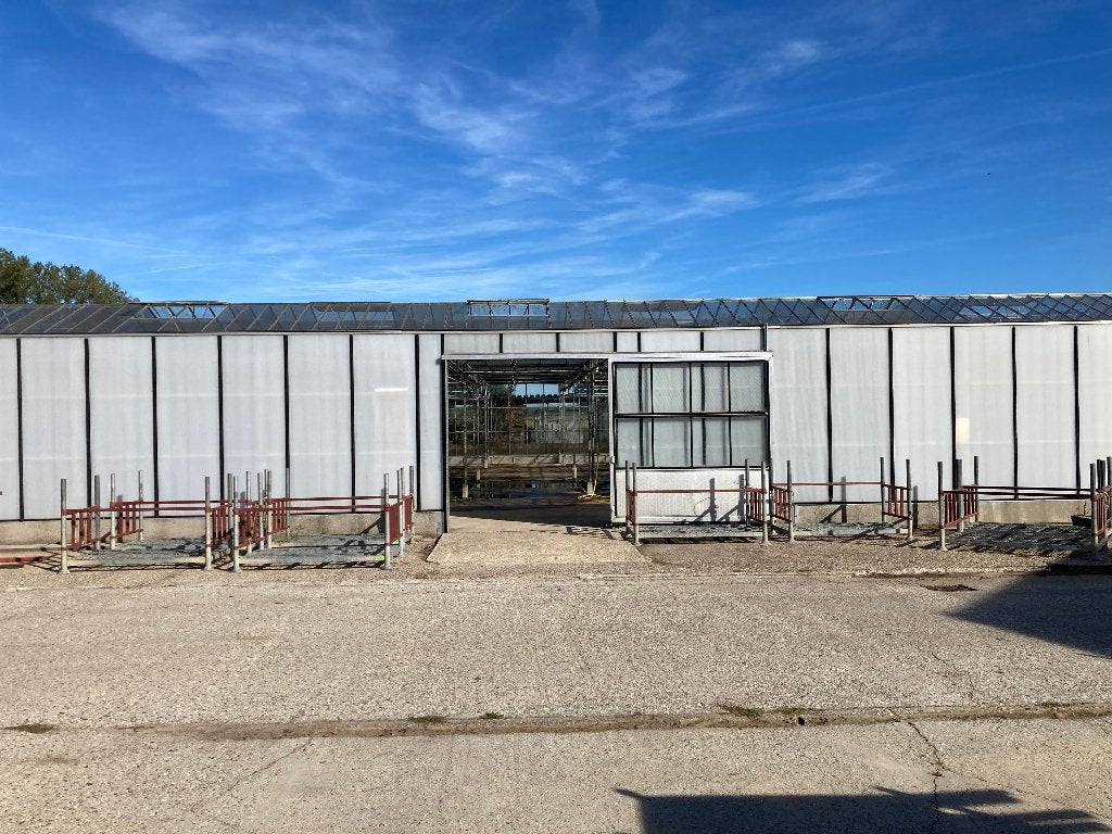 Kas type VENLO 875 m2, Ophalen, Gebruikt, Kweekkas, Glas