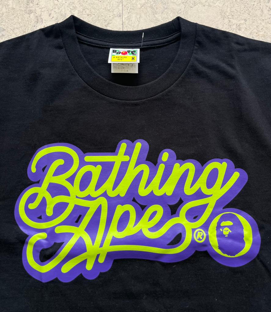 BAPE - A Bathing Ape t-shirt maat M!, Ophalen of Verzenden, Nieuw, Maat 48/50 (M), Zwart