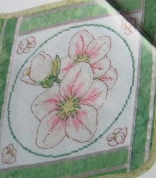 Borduurpatroon  Bloemen  nr 8519, Verzenden, Nieuw, Handborduren, Patroon