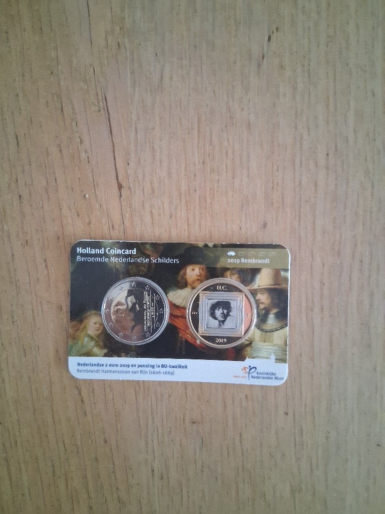Coincard`s beroemde Nederlandse schilders 1, Ophalen of Verzenden, Koningin Beatrix, Euro's, Setje