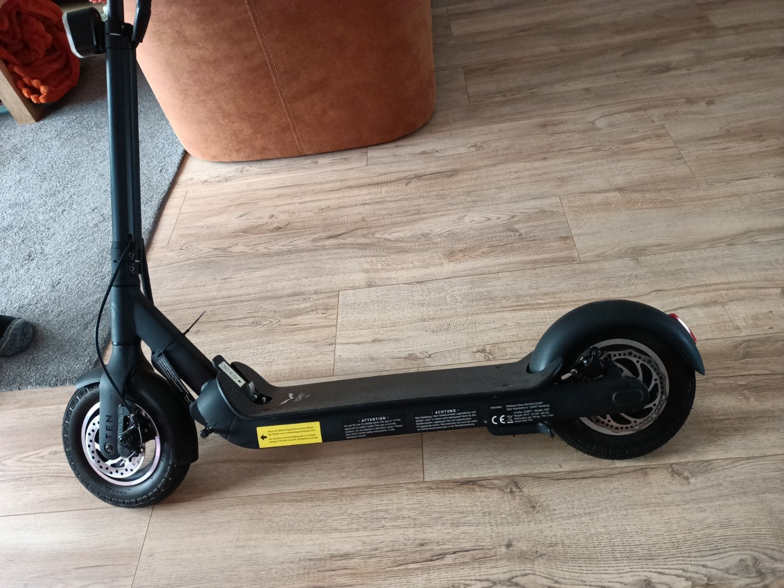 Elektrische step merk egret 10 nieuw, Ophalen