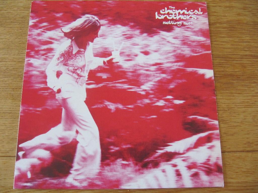 Chemical Brothers - Setting sun, Cd's en Dvd's, Vinyl | Dance en House, Ophalen of Verzenden, Gebruikt, 12 inch, Trip Hop of Breakbeat
