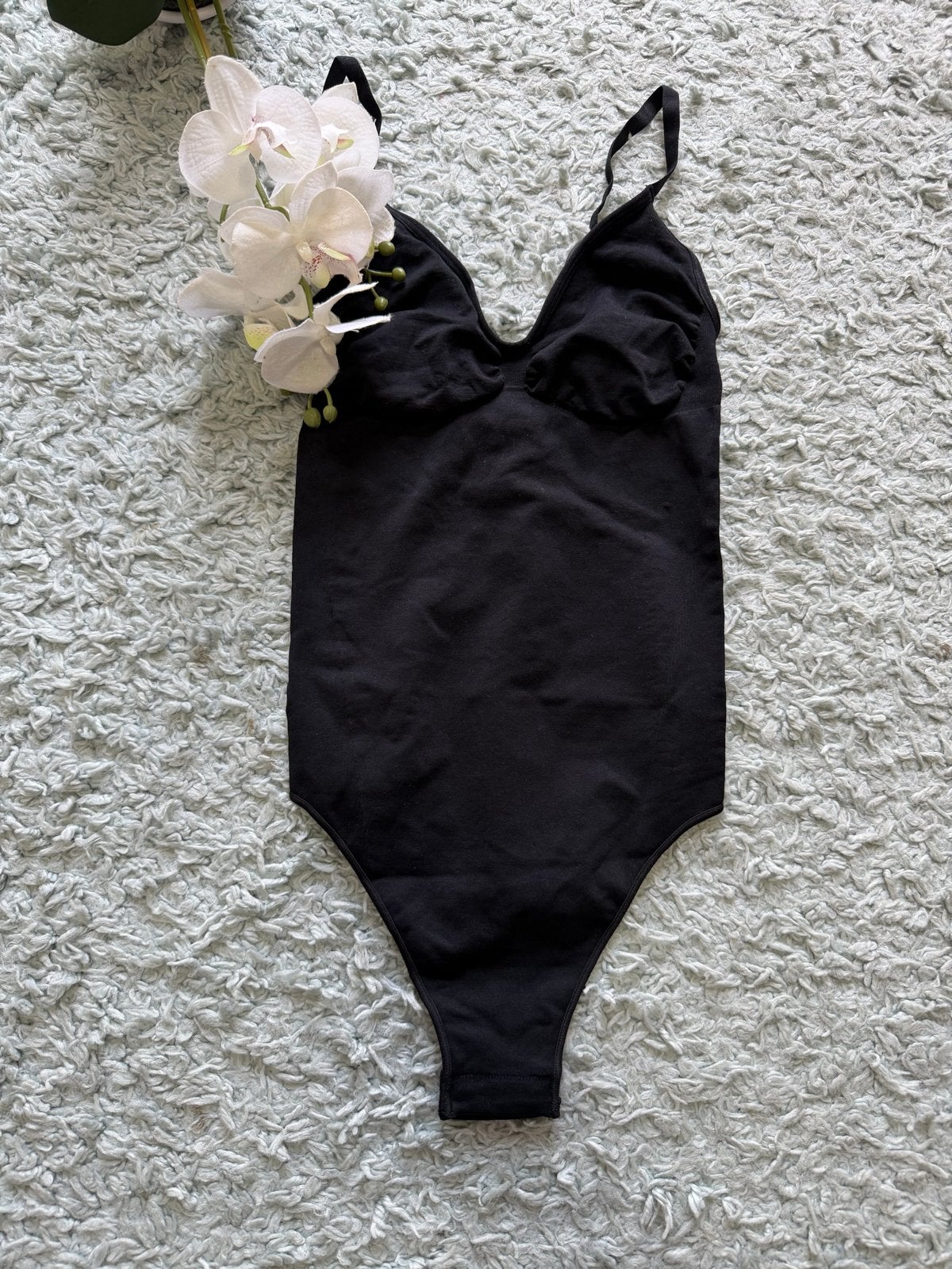 NIEUW, zwarte figuur corrigerende body van Sensabelle maat S, Ophalen of Verzenden, Zwart, Body of Korset