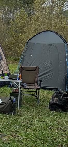 Wc tent, Caravans en Kamperen, Ophalen, Zo goed als nieuw