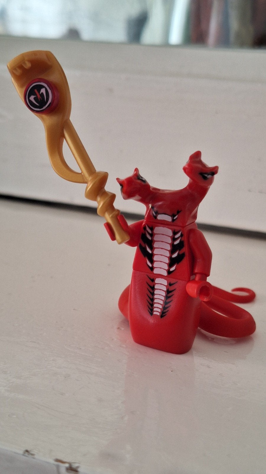 NINJAGO Poppetje/Minifig Fangtom General, ZGAN, NJO0049, Ophalen of Verzenden, Zo goed als nieuw, Minifiguur, Lego