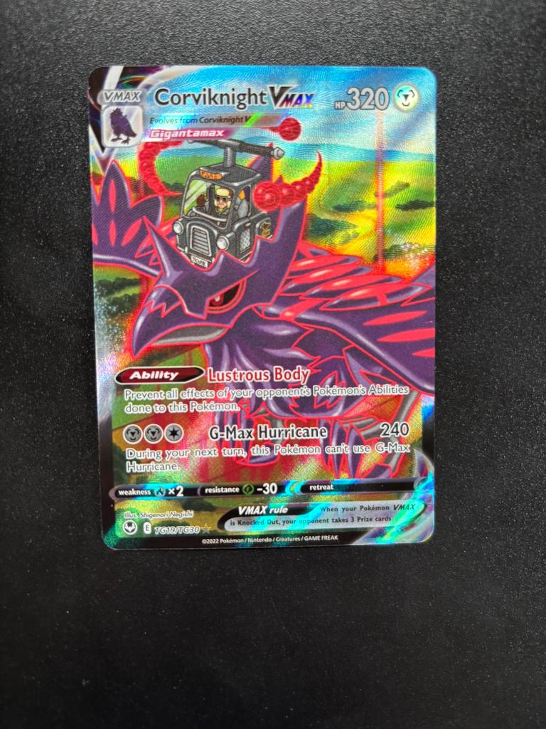 Corviknight VMAX (SIT TG19), Ophalen of Verzenden, Zo goed als nieuw
