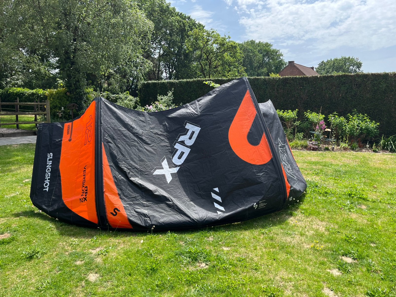 Slingshot RPX v2 12m nieuw, Ophalen, Geen board, Zo goed als nieuw, Kite