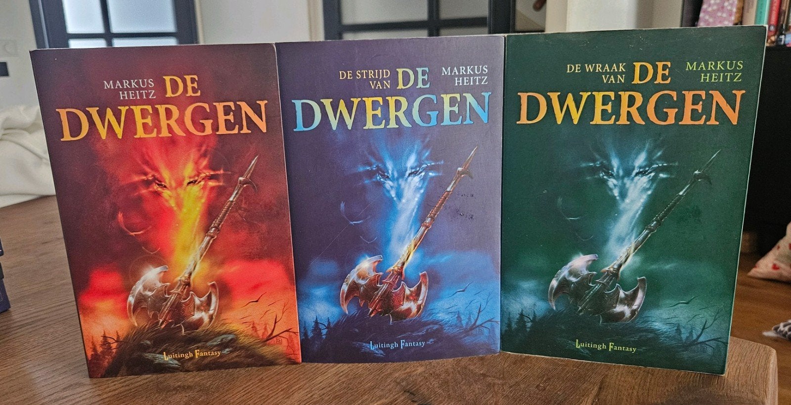 De Dwergen Trilogie - Markus Heitz, Boeken, Ophalen