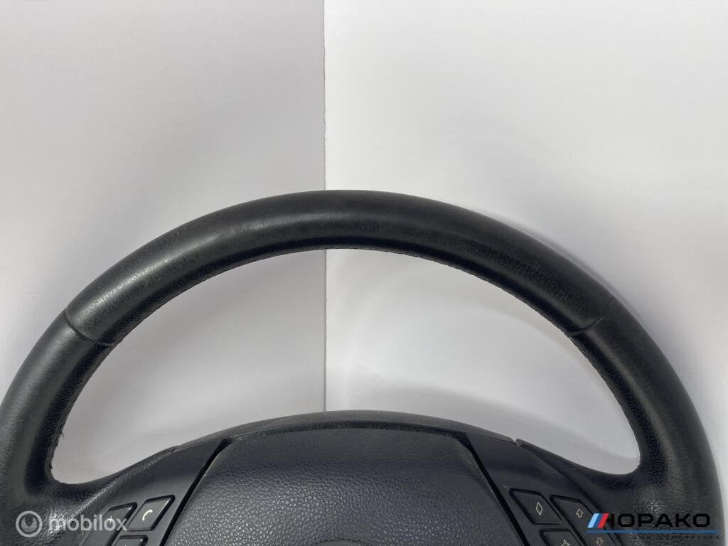Stuurwiel leder BMW 5 serie E60 E61 - startstop, Gebruikt, Einsteinlaan 5, rijswijk, Bmw, Ophalen of Verzenden