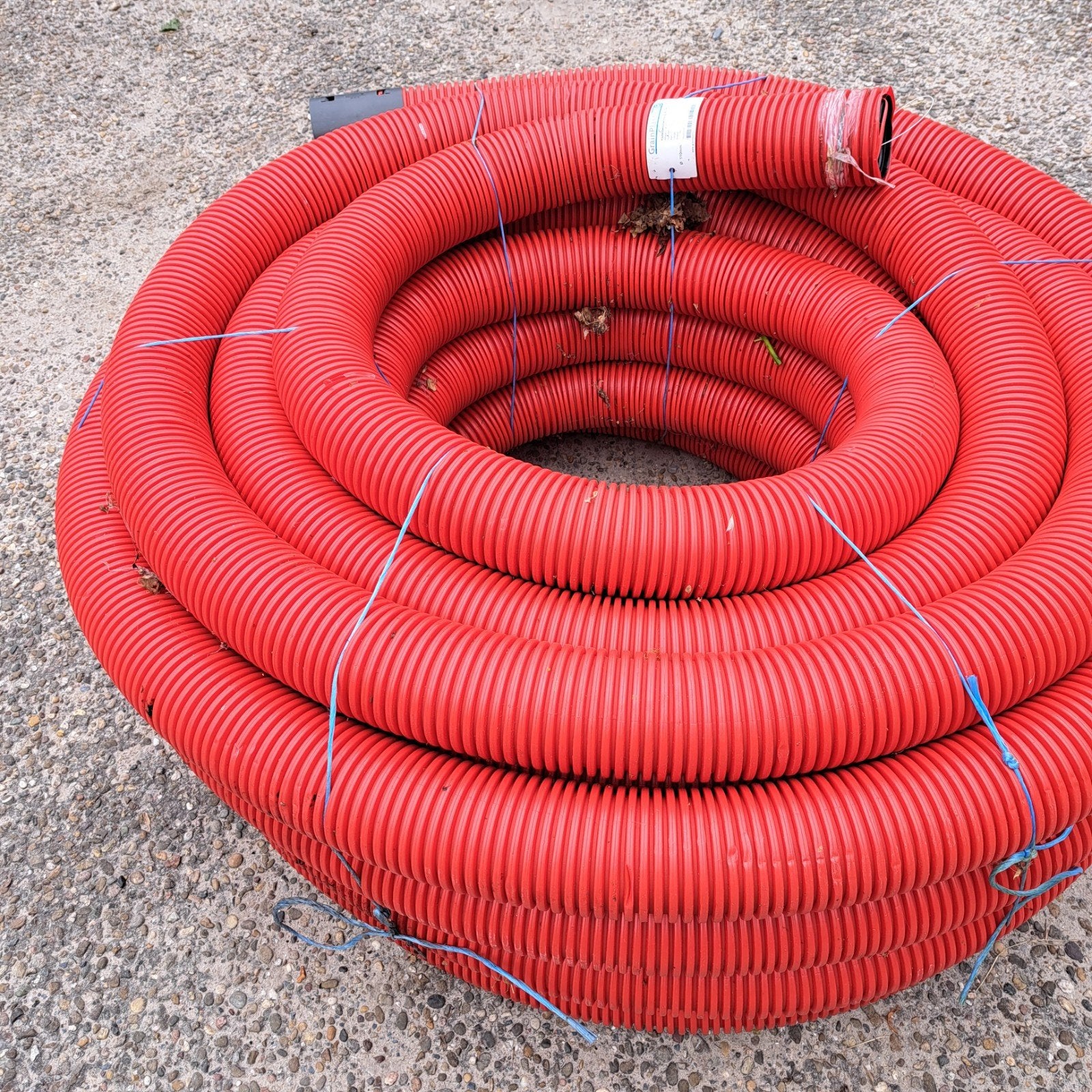 Mantelbuis kabelbescherming PE Rol 110mm 50m rood, Ophalen of Verzenden, Nieuw, Overige merken, Overige typen