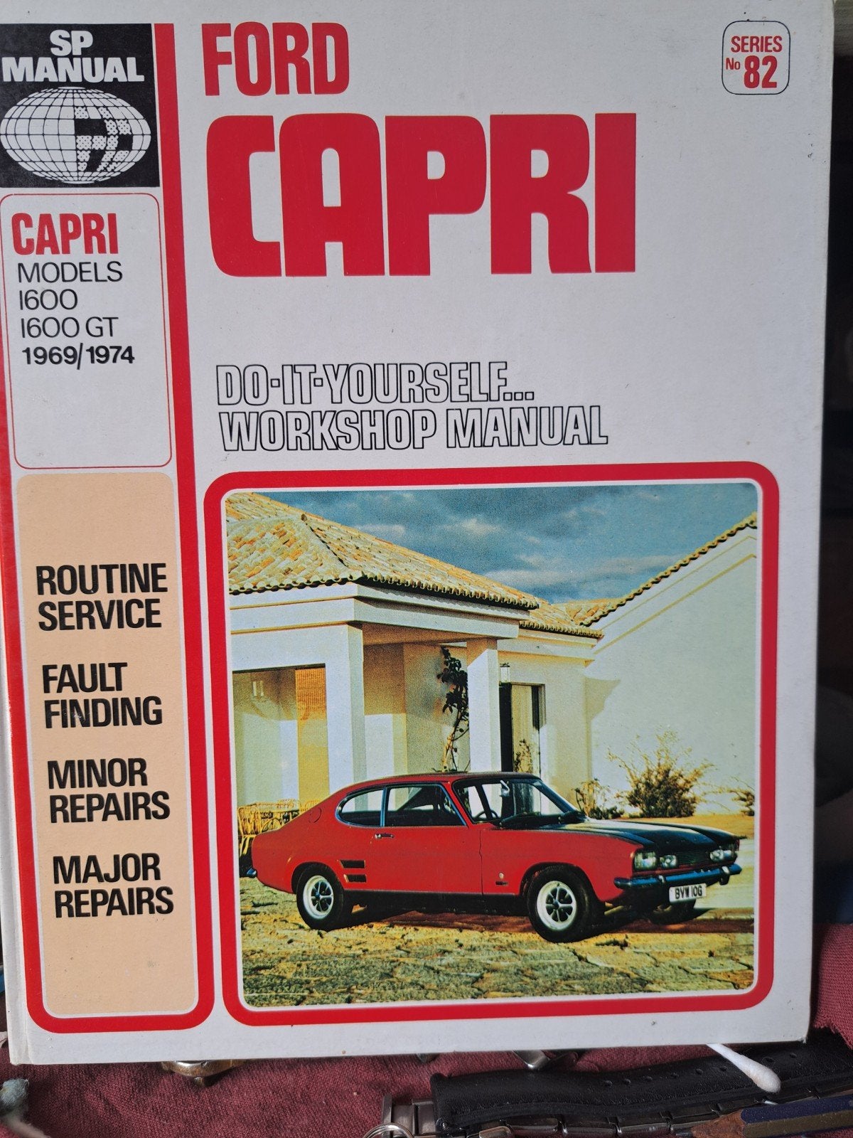 FORD CAPRI Workshop manual., Ophalen of Verzenden
