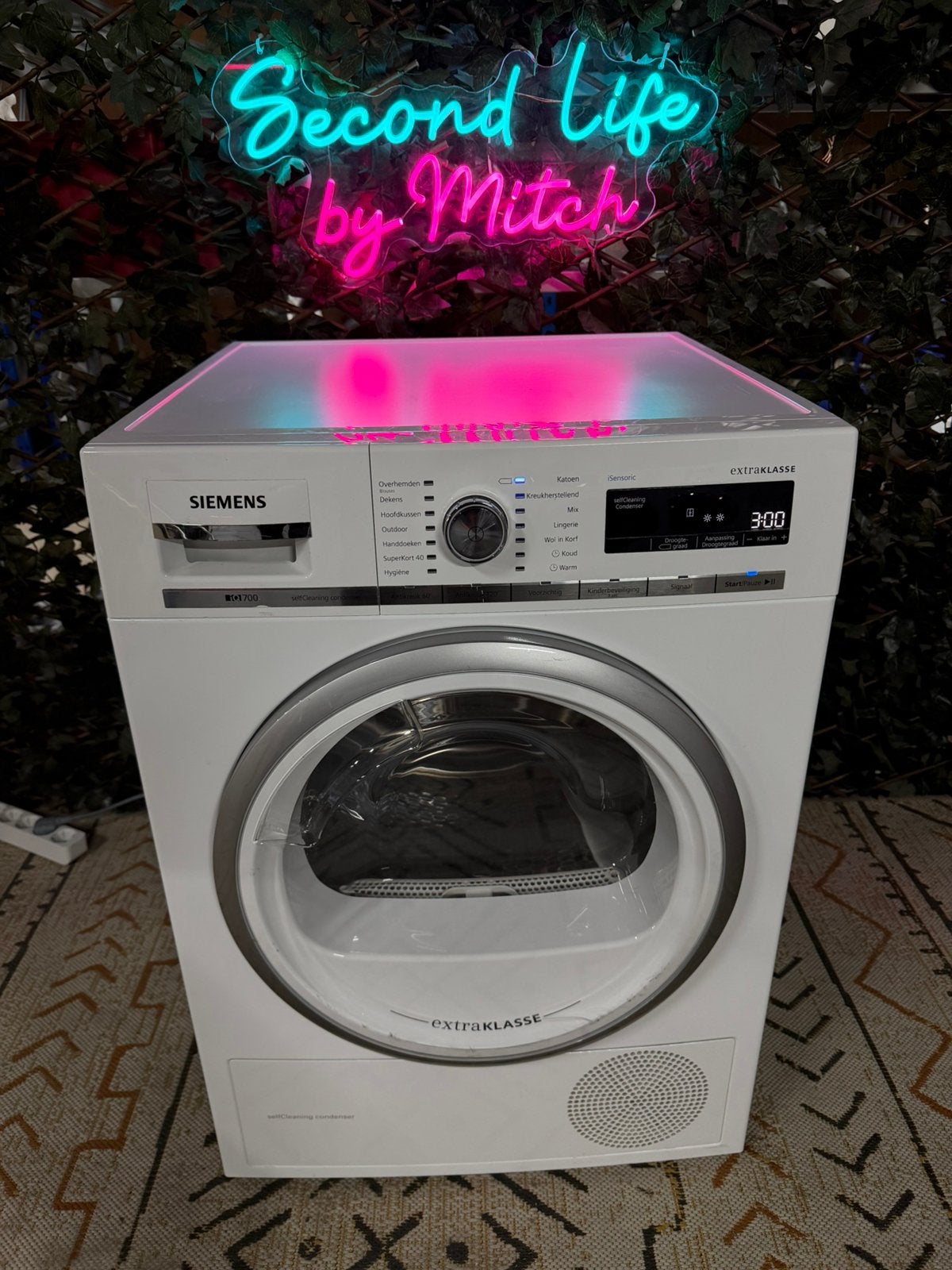 Siemens iQ700 9kg Warmtepompdroger (Gratis Bezorgen)