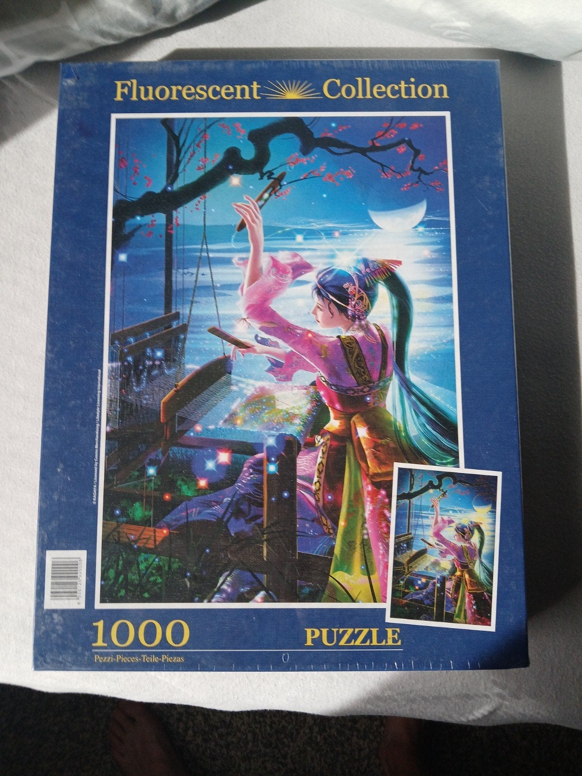 Fluorescent Collection 1000 stukjes legpuzzel, Ophalen of Verzenden, 500 t/m 1500 stukjes, Nieuw, Legpuzzel