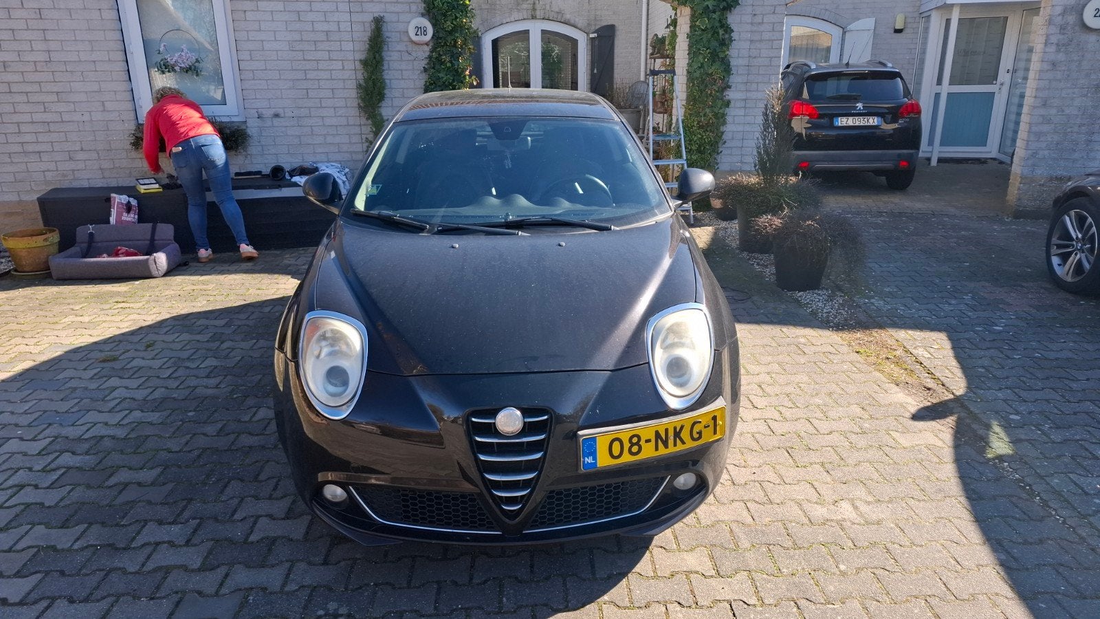Alfa Romeo MiTo 1.4 16V 77KW Multi AIR 2010 Zwart, Voorwielaandrijving, 4 cilinders, Origineel Nederlands, Handgeschakeld