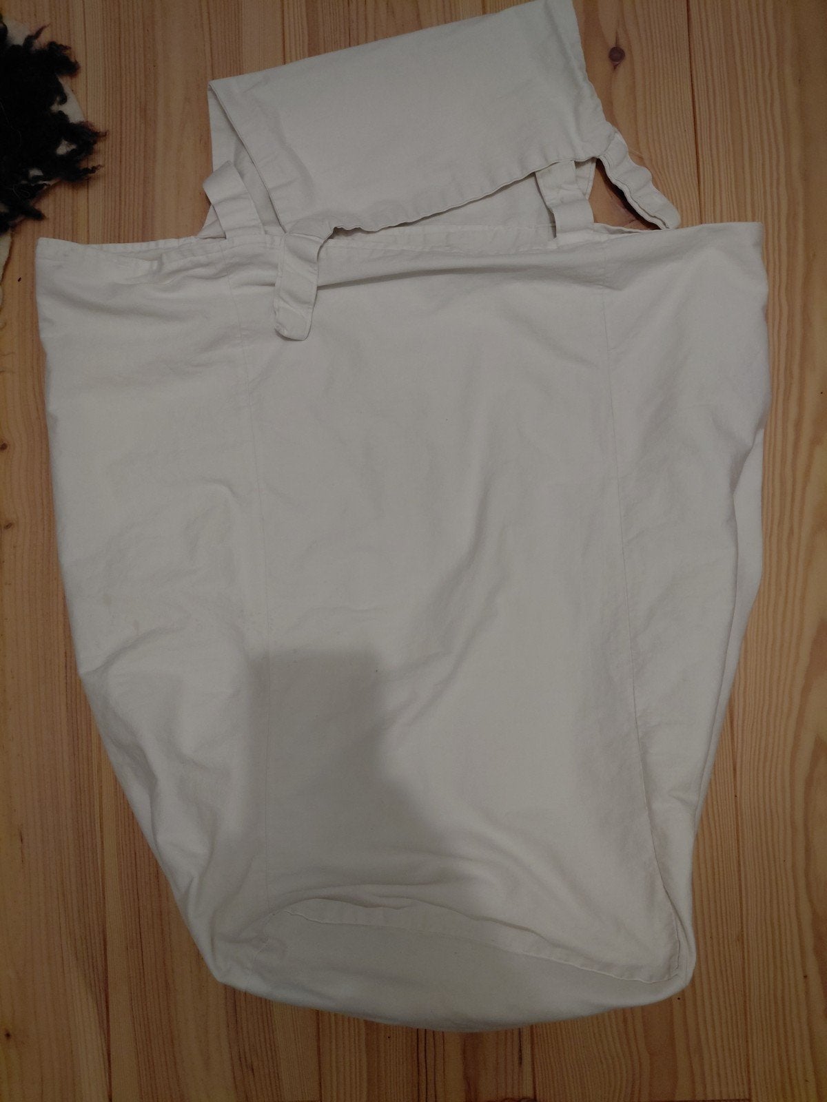 Waszak katoen, Ophalen of Verzenden, Gebruikt, Wit, Wasmand