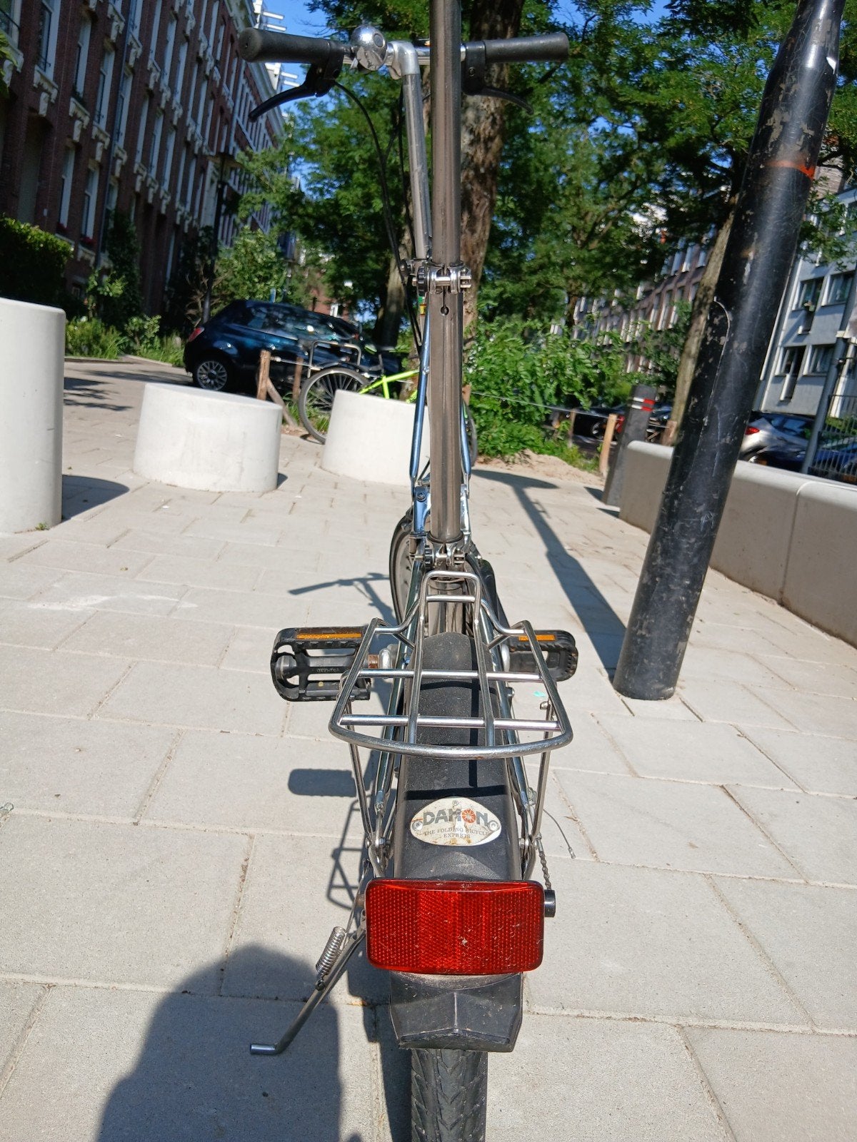 Dahon California rvs vouwfietsen 2 stuks, Fietsen en Brommers, Fietsen | Vouwfietsen, Ophalen, Gebruikt, 16 tot 18 inch, Versnellingen