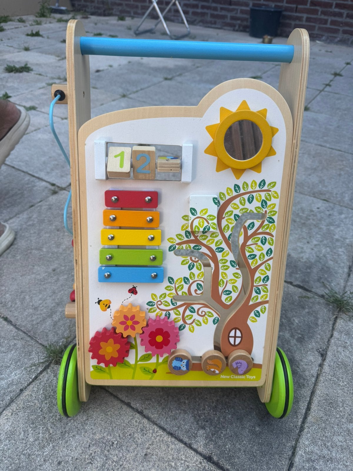 Loopwagen, Ophalen, Zo goed als nieuw, Duw- of Trekspeelgoed