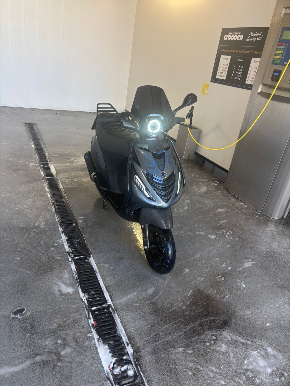Piaggio Zip 4T iGet Euro 5 2024- Malossi 80cc – veel extra’s, Ophalen, Zip, Zo goed als nieuw, 80 cc