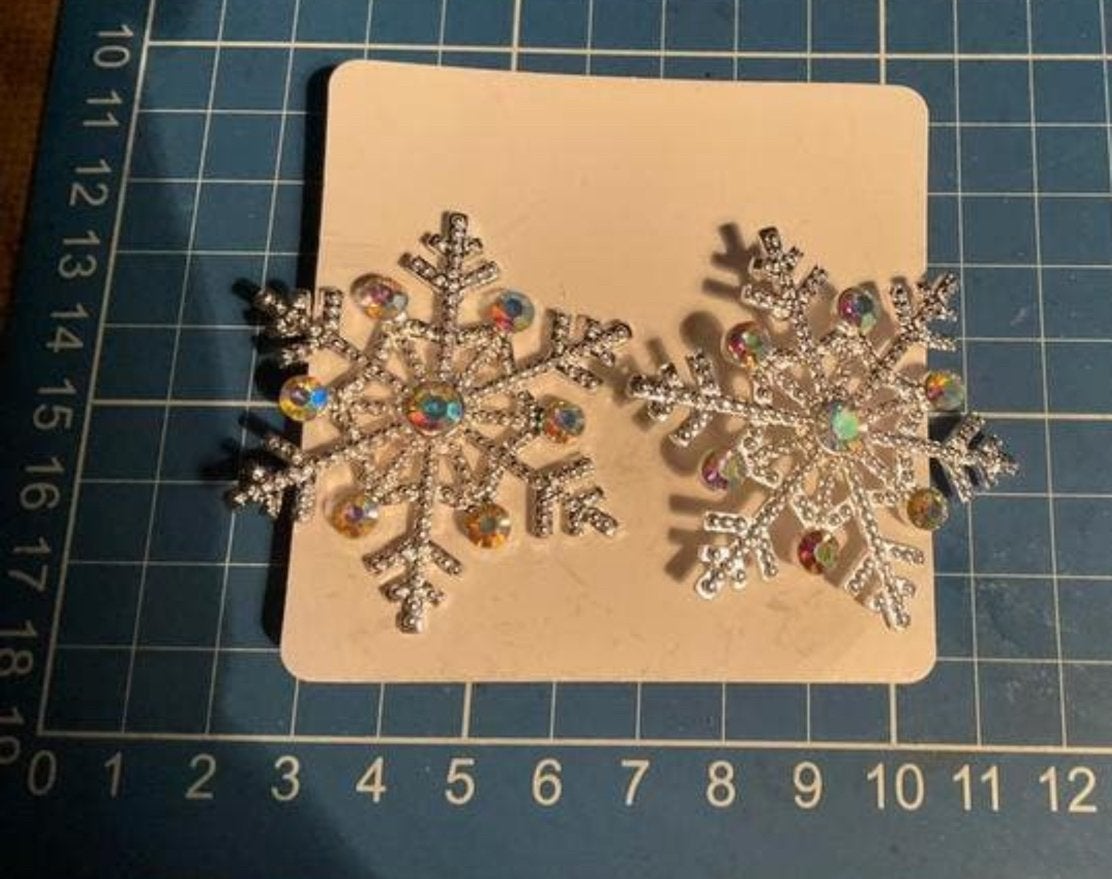 Oorbellen, sneeuwvlok, Sieraden, Tassen en Uiterlijk, Ophalen of Verzenden, Nieuw
