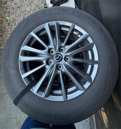 Aluminium Gietwielen van Mazda CX5, Ophalen, Gebruikt, Banden en Velgen, 17 inch