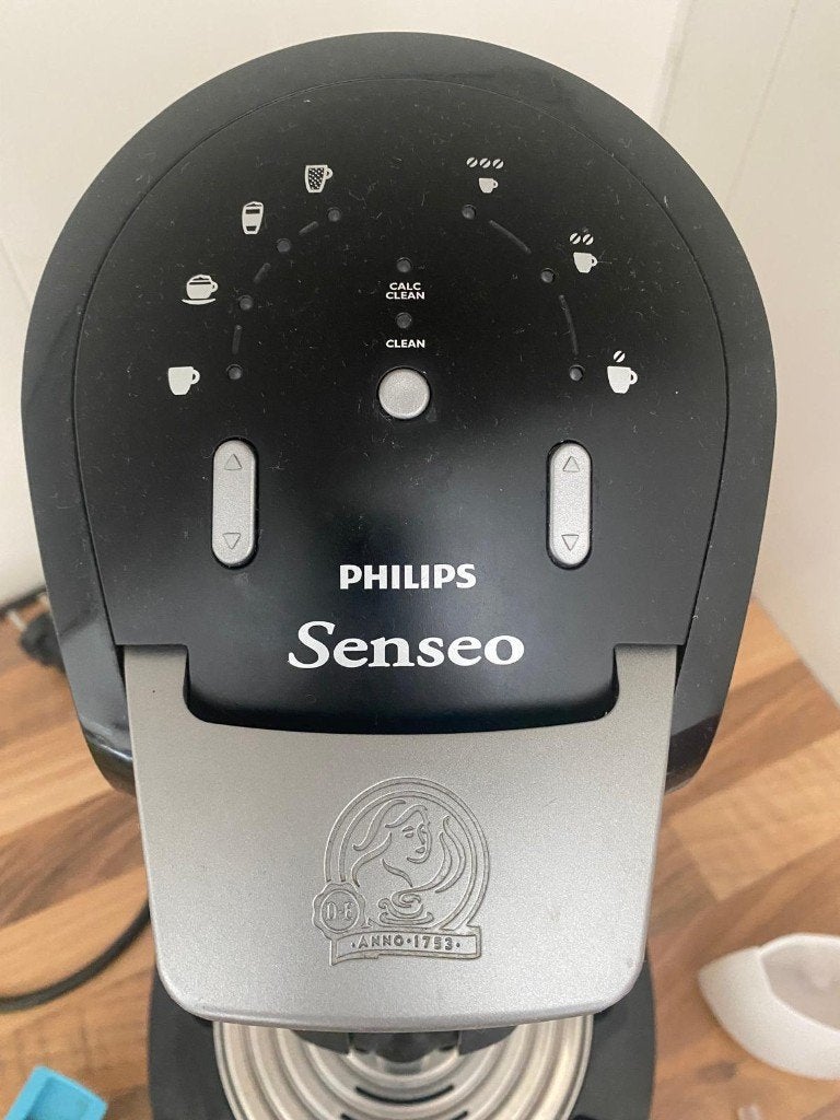 Philips Senseo Latte Select HD7854 Zwart, Witgoed en Apparatuur, Koffiezetapparaten, Ophalen, Gebruikt, Koffiemachine