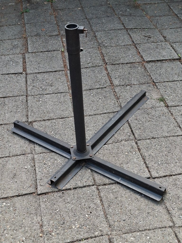 Parasolvoet voor (zweef) parasol rond 45mm. In goede staat., Ophalen, Gebruikt, 1 tot 2 meter, Parasolvoet