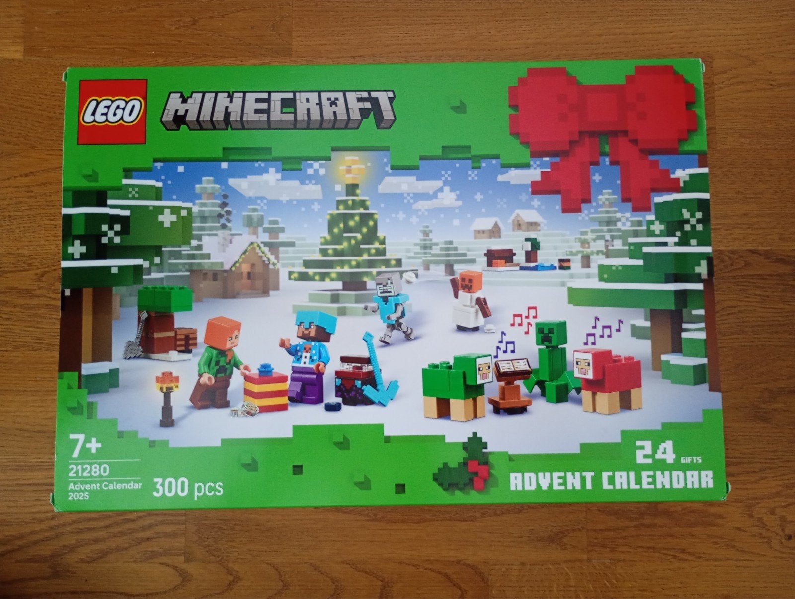 DOOS Lego Minecraft Advent Kalender 2025 (21280), Ophalen of Verzenden, Nieuw