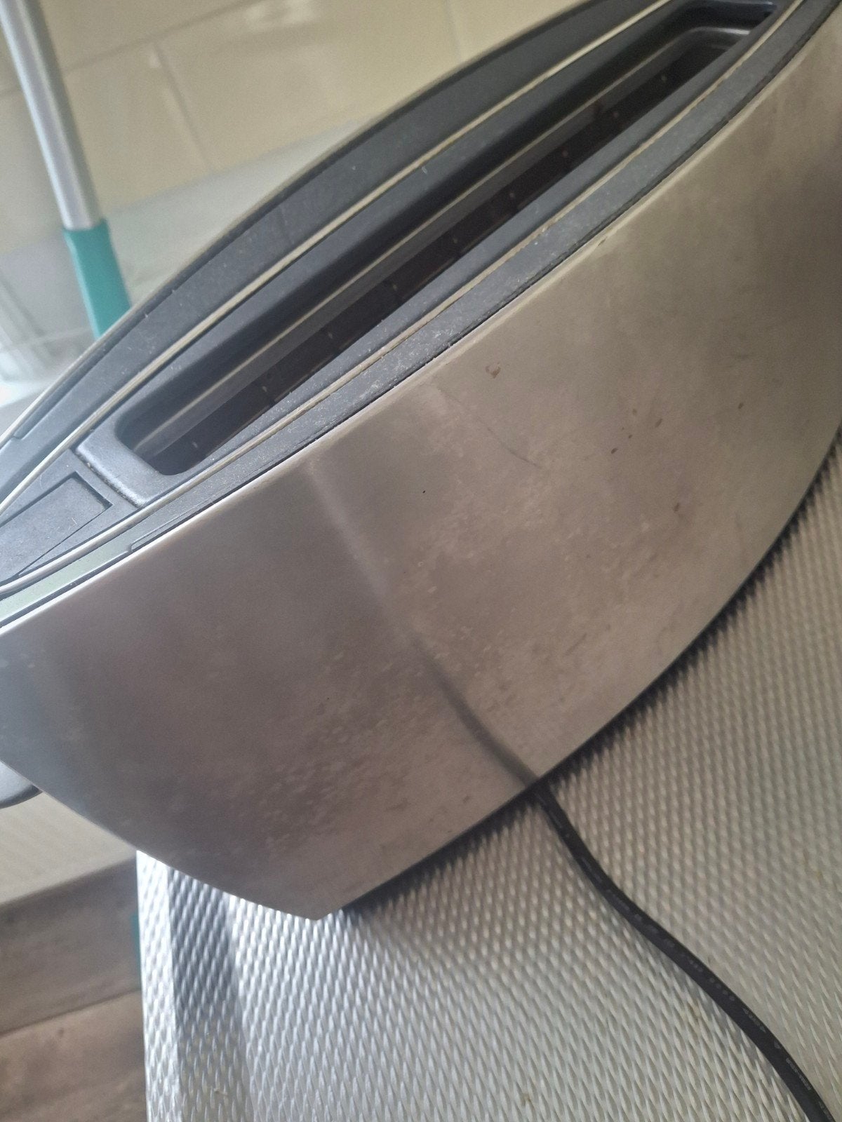 Siemens Toaster - Zilverkleurig, Witgoed en Apparatuur, Broodroosters, Ophalen of Verzenden, Gebruikt