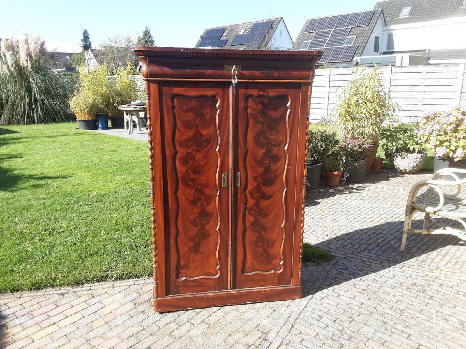 Antieke Boerenmeidenkast - Originele staat., Antiek en Kunst, Ophalen