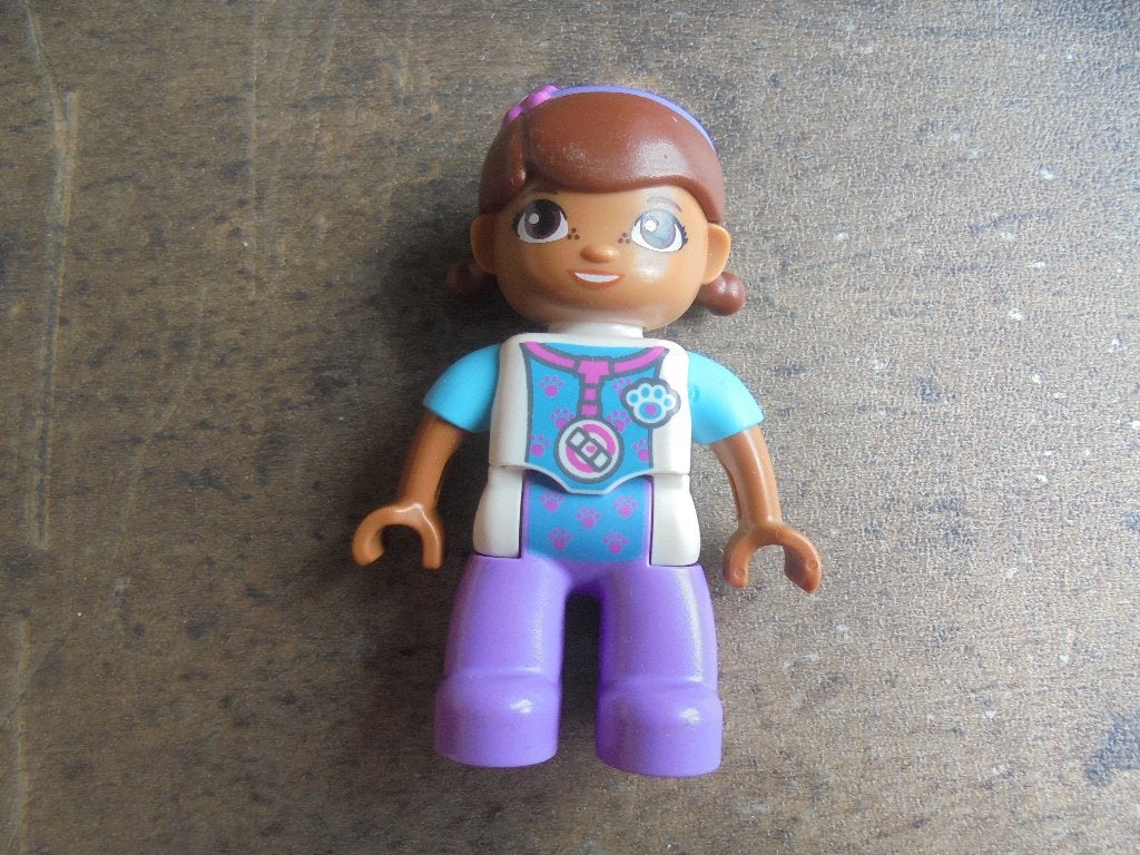 Lego Duplo Doc McStuffins Figure Dottie (zie foto's), Kinderen en Baby's, Ophalen of Verzenden, Gebruikt, Losse stenen, Duplo